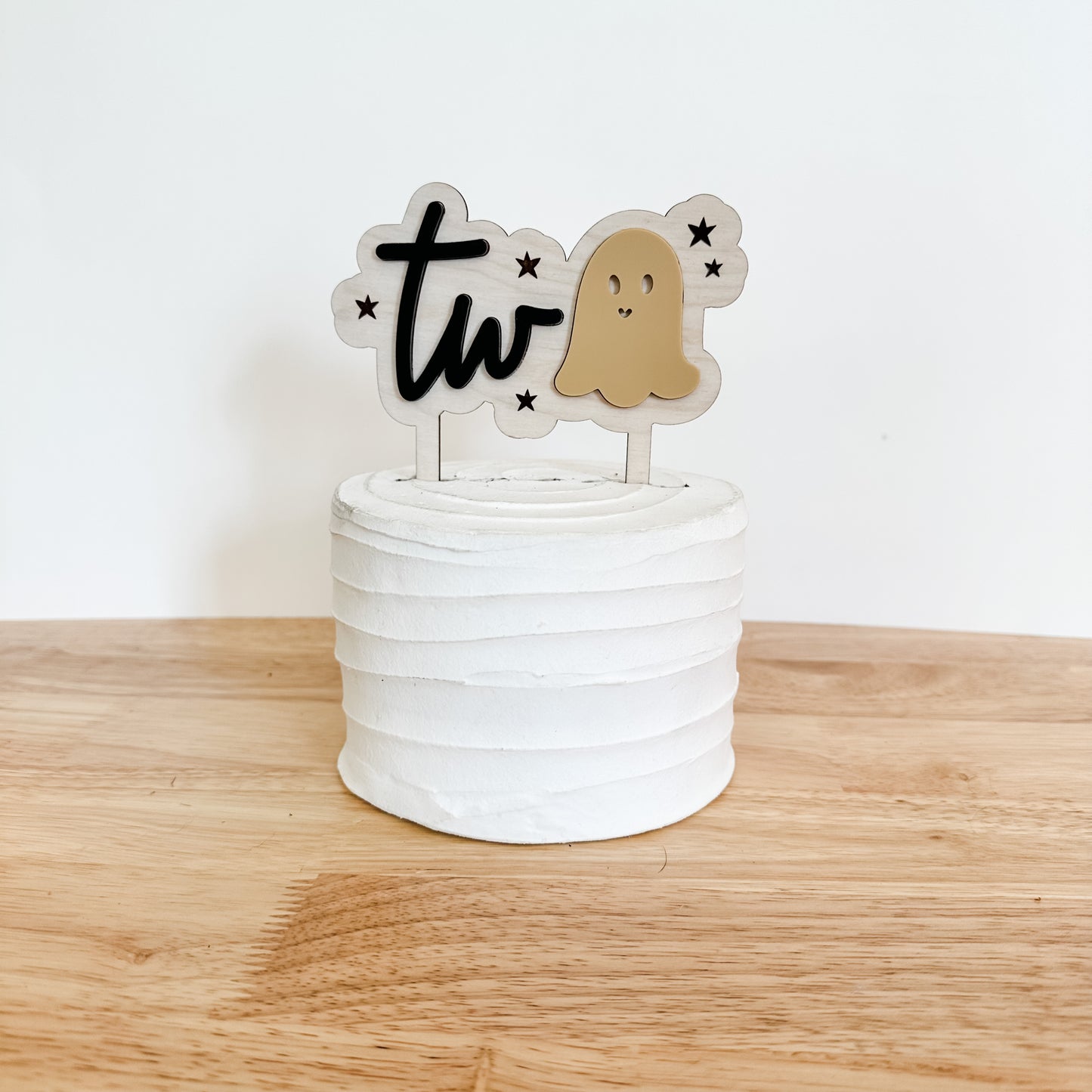 Two Spooky Ghost One Cake Topper