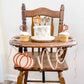First Birthday Pumpkin High Chair Banner - Hartwood Design