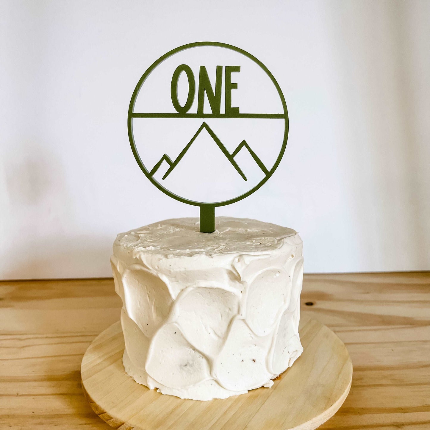 Mountain Cake Topper - Hartwood Design