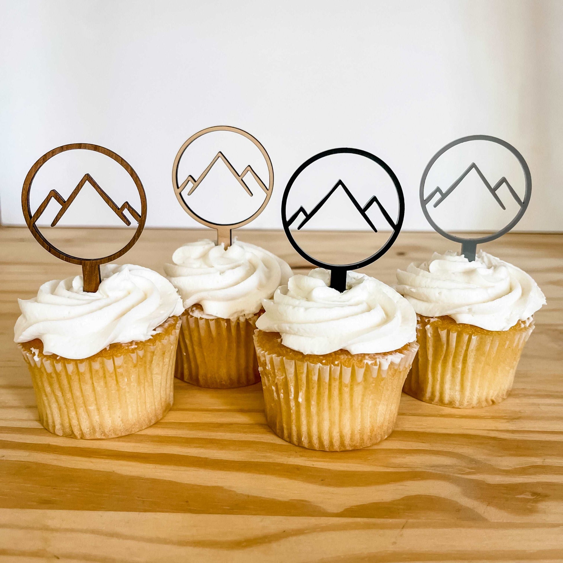 Mountain Cupcake Topper - Hartwood Design