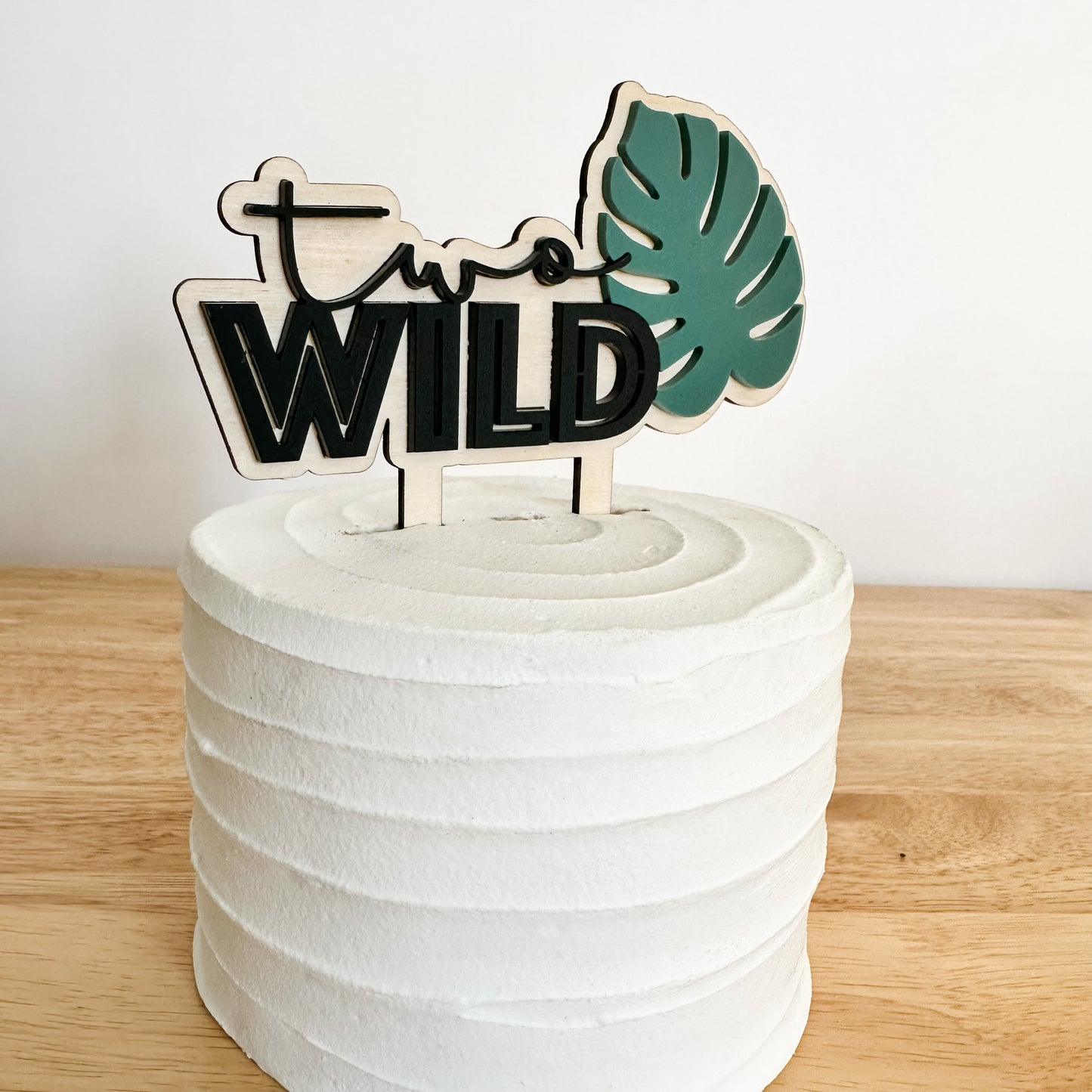 Two Wild Cake Topper