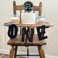Race Track One High Chair Banner